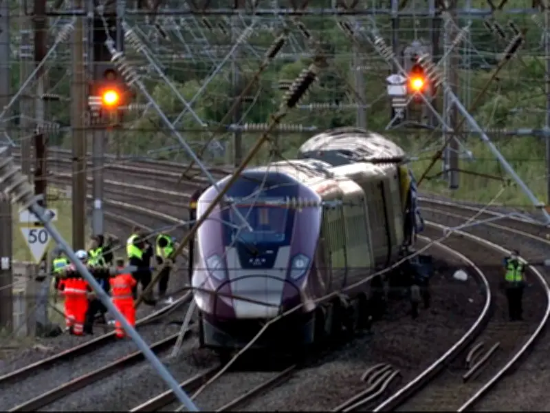 Train driver killed, dozens injured in Bedford rail crash
