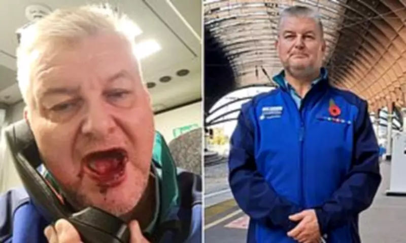 Train fare dodger who punched inspector and sent tooth flying spared jail