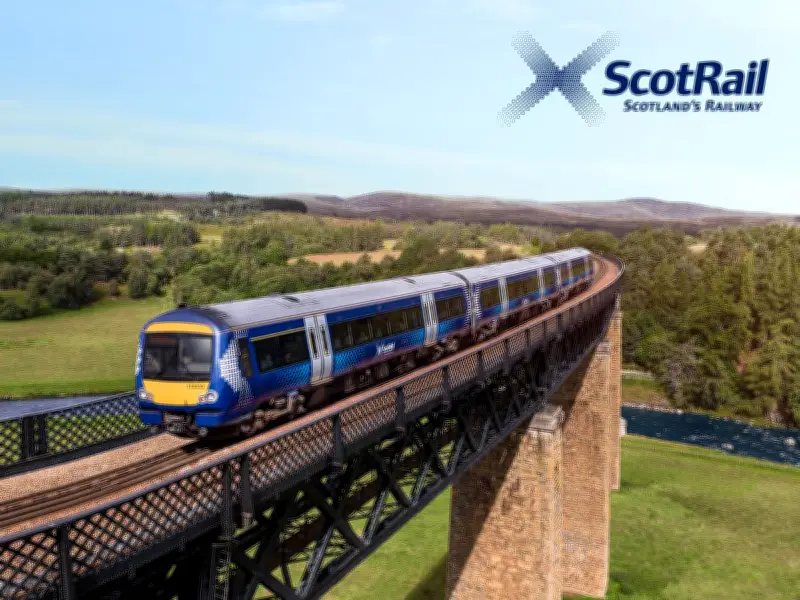 Travel anywhere in Scotland by train for just £25 return with ScotRail