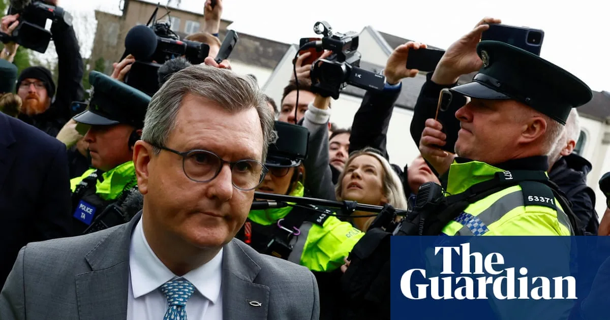 Trial of ex-DUP leader Sir Jeffrey Donaldson for alleged sex offences begins in Newry