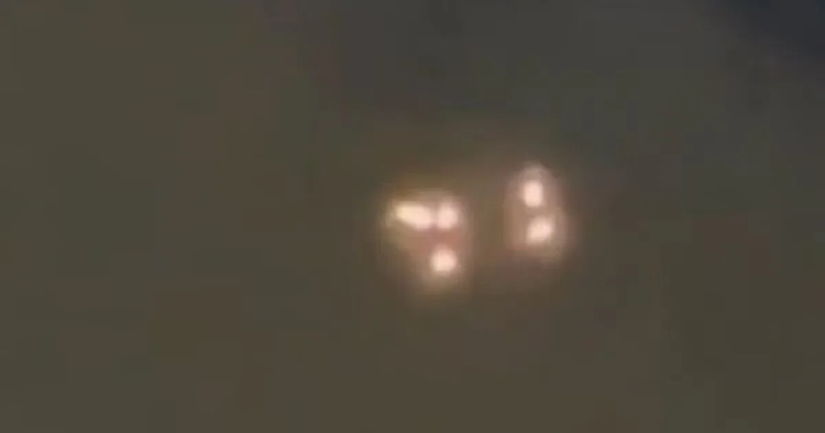 Triangle UFOs Spotted Near Wright-Patterson Air Force Base