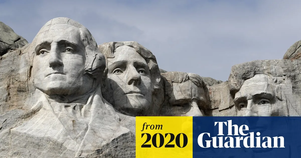 Native Americans Protest Trump's Mount Rushmore Fireworks Display