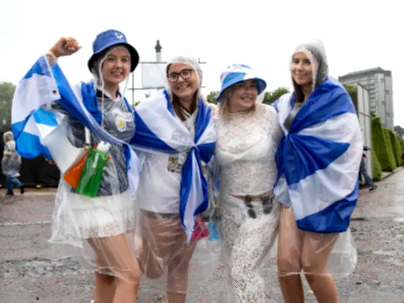 TRNSMT Transforms into Scotland's Biggest Football Fan Zone Despite Rain
