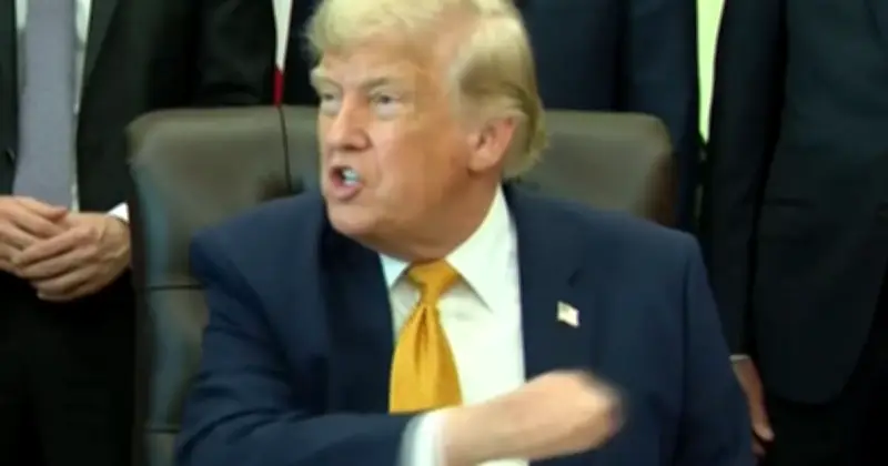Trump Agitated in Live TV Rant Over Reflecting Pool Vandalism, Health Fears Mount