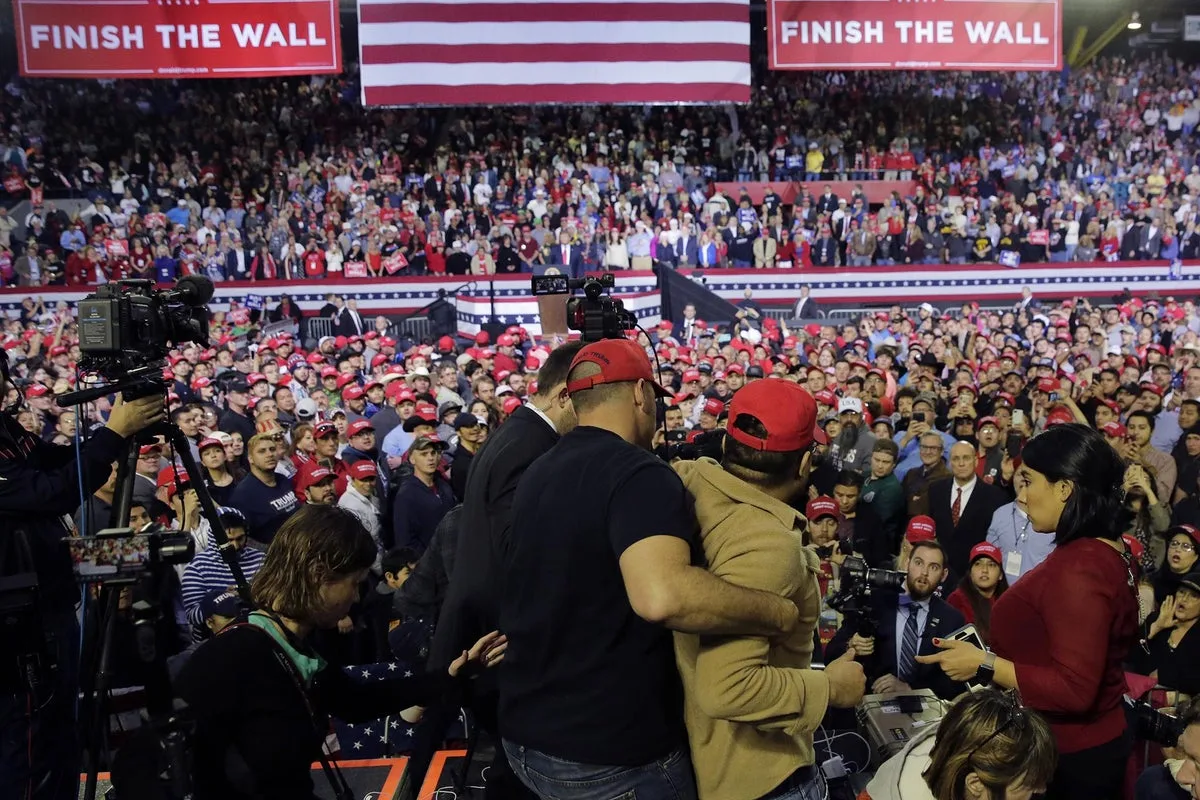 Trump and MAGA Fans in Silent Standoff: Media Attacks at Rallies Raise Concerns