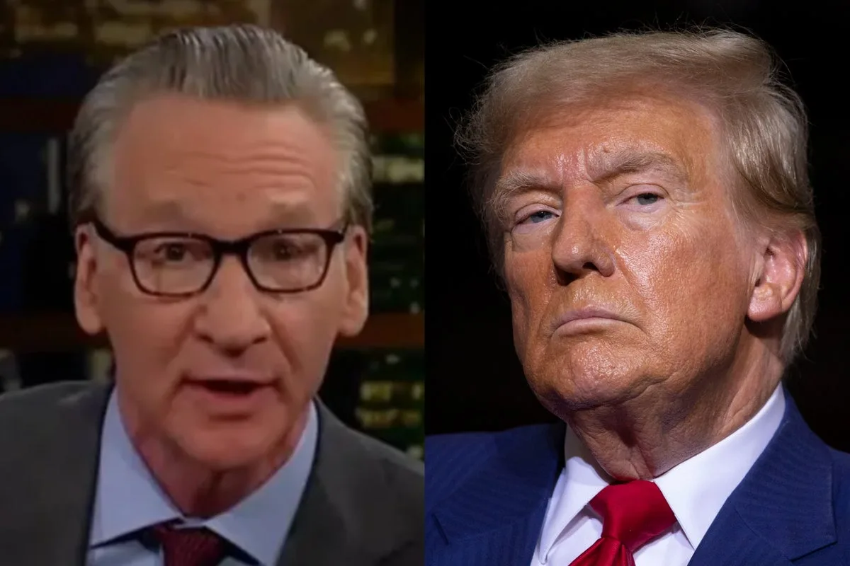 Trump Brands Bill Maher 'Pathetic' After Newsom Interview