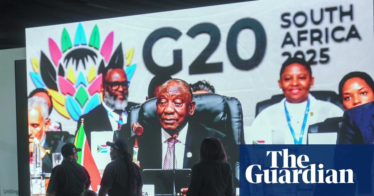 Trump Bars South Africa From 2026 G20 Summit