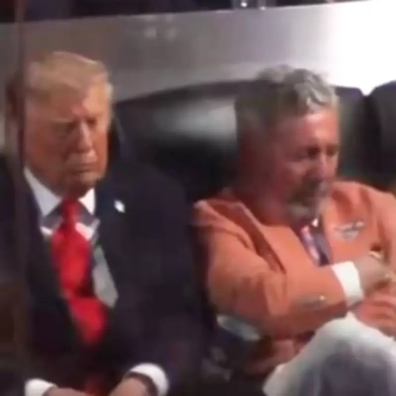 Trump Booed at NBA Finals, Appears to Doze Off During Game 3