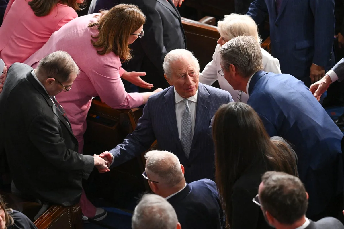 King Charles Wins Over Critics with Historic US Congress Speech