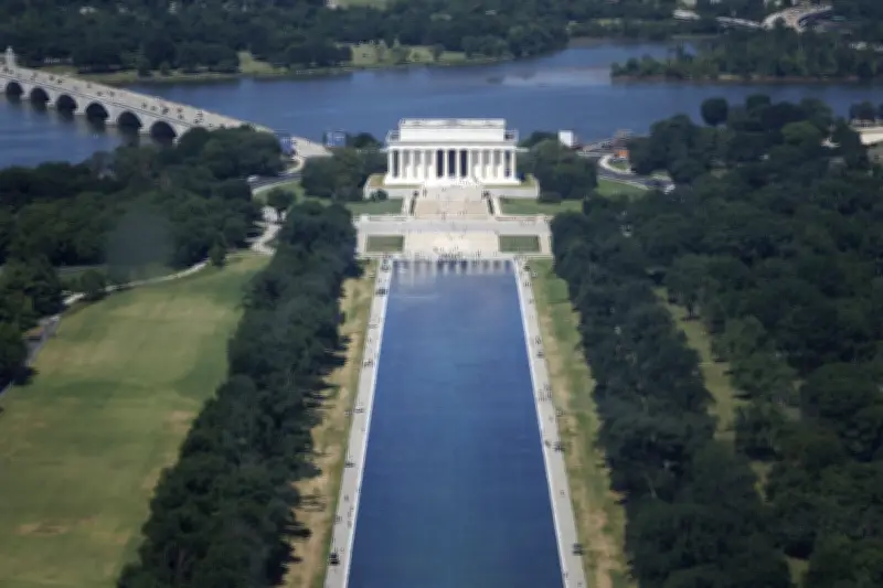Trump Pressured to Release Evidence of Reflecting Pool Sabotage