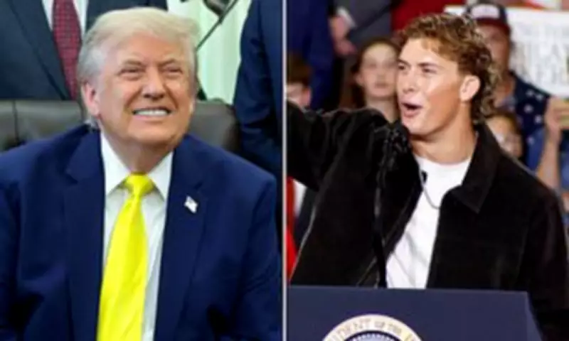 Trump Says Giants QB Dart Would Dominate Women's Sports in Trans Athlete Rant