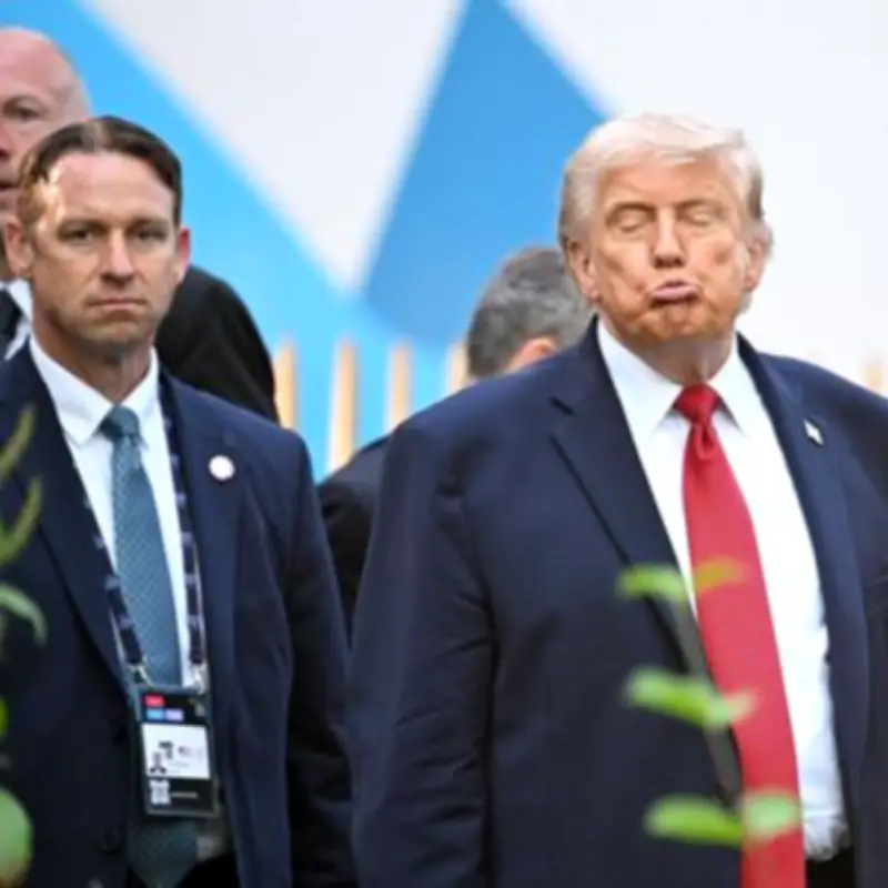 Trump Struggles with Chair at G7 Summit Before Carney Offers Seat