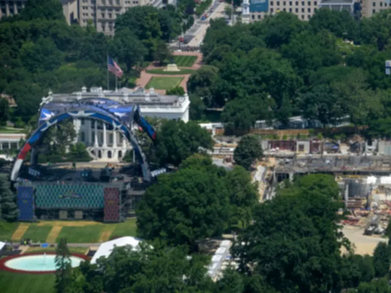 Trump Turns White House Into UFC Construction Site for Birthday Brawl