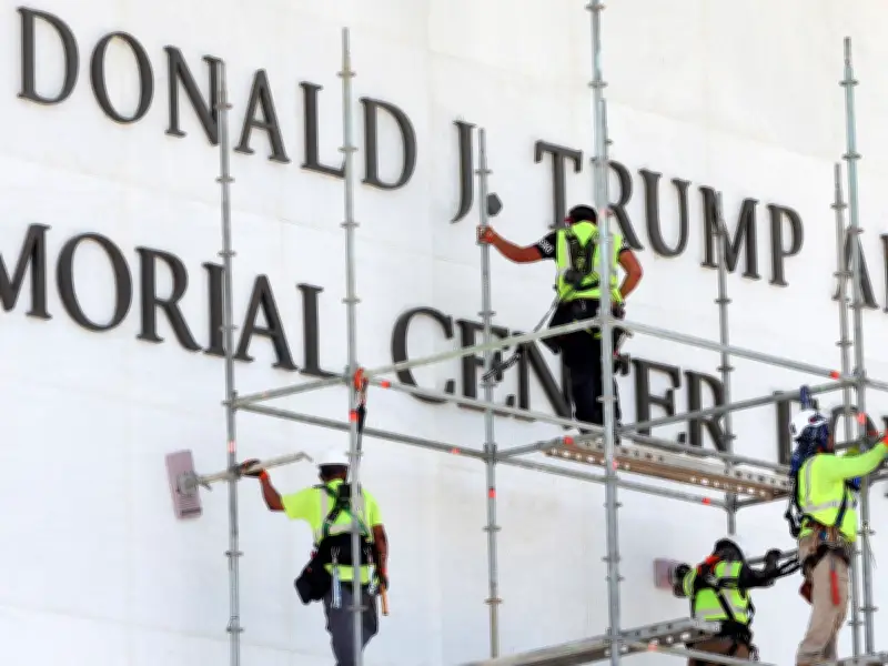 Trump's Name Removed from Kennedy Center After Court Order