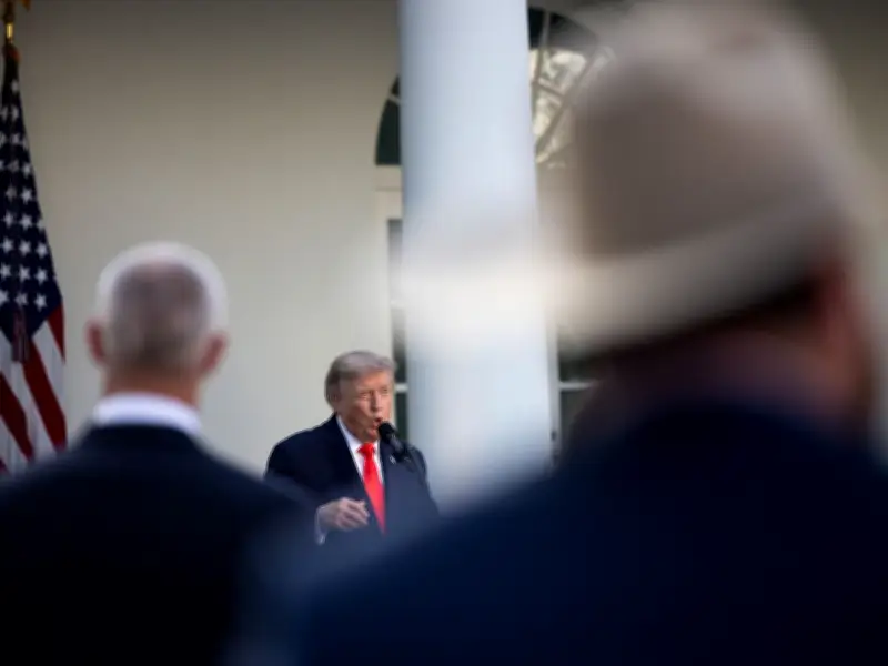 Trump's 'Never Gonna Let You Down' Vow to Farmers Amid Iran Remarks