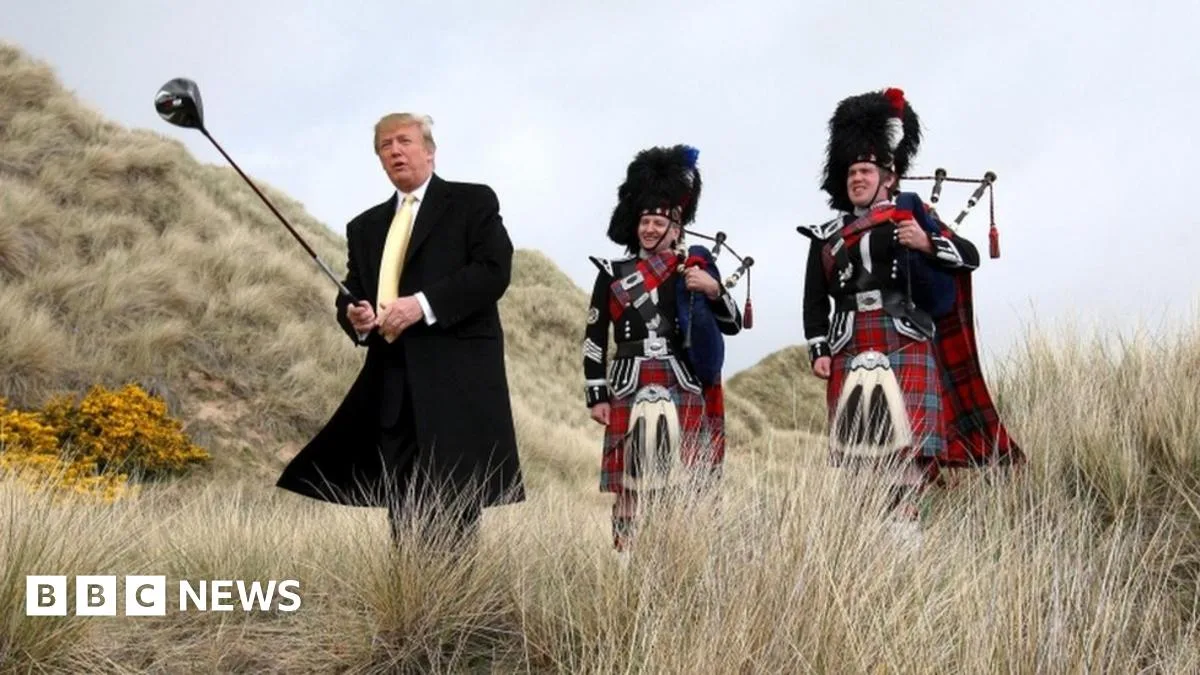 Trump's Scotland Visit Clashes with Starmer Tour