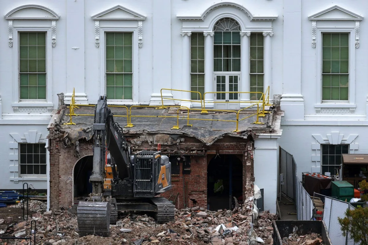 Trump's Secret White House Bunker Renovation Plan Exposed