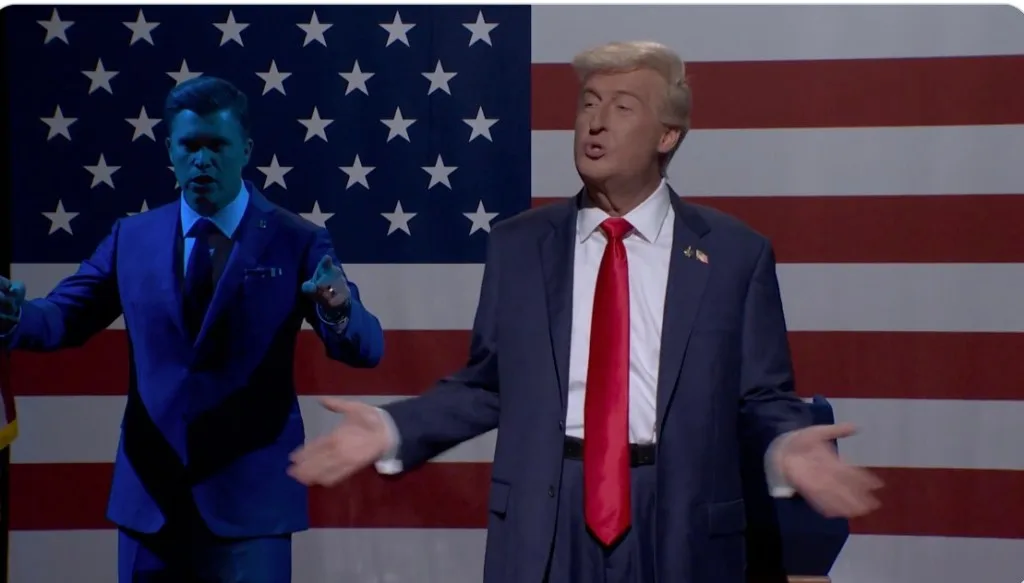 SNL Cold Open Skewers Trump’s Late-Night TV Crackdown as ‘Daddy’s Watching’