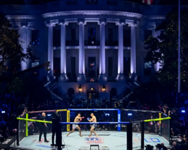 Trump's White House UFC Fights Marred by Misogynistic Smear at Michelle Obama