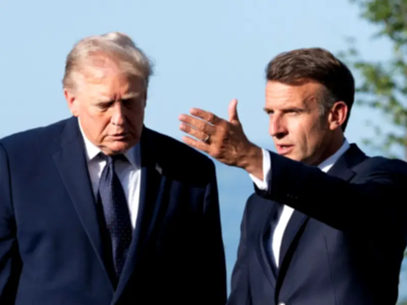Trump's Wobbly Arrival at G7 After Wild UFC Birthday Party and Iran Deal