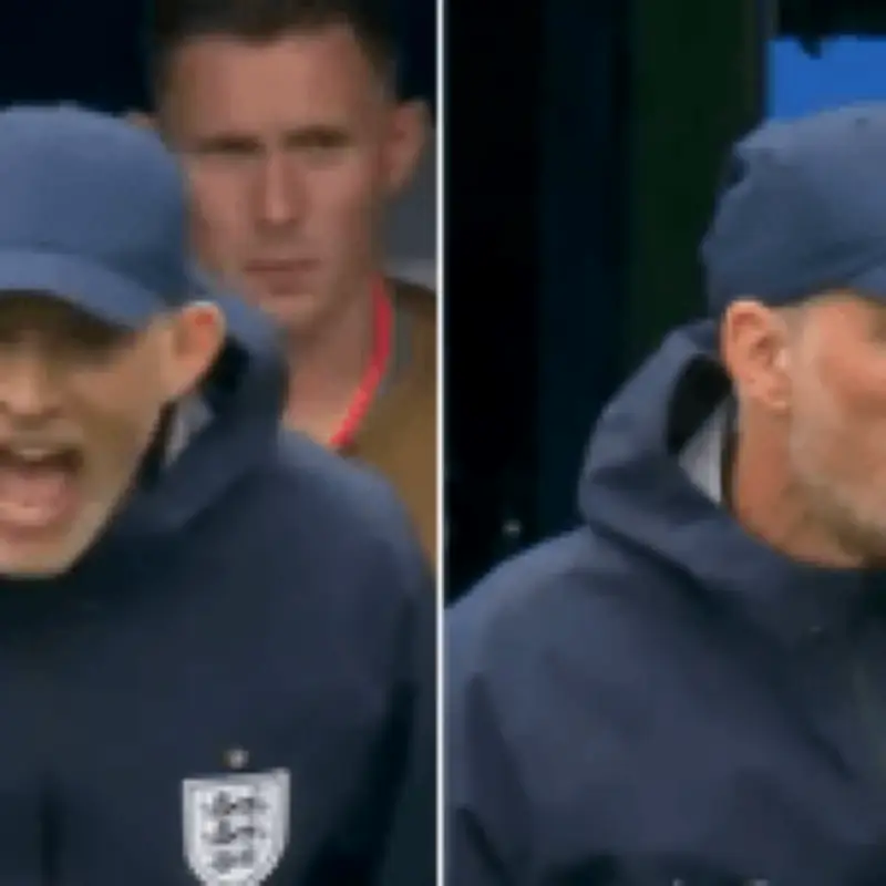 Tuchel screams at Djed Spence during England's World Cup draw with Ghana