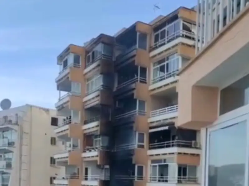 Two Killed in Fire at Magaluf Building in Mallorca Tourist Zone