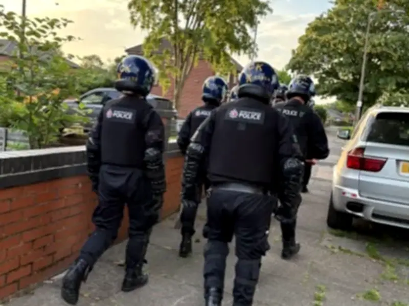 Two Men Arrested After Early Morning Drug Raid in Bolton