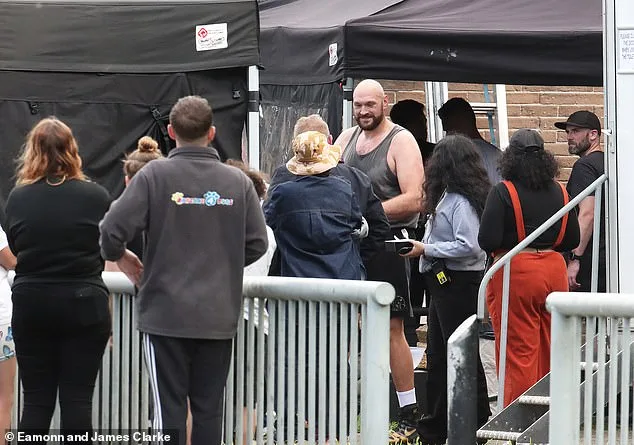 Tyson Fury Visits Manchester Boxing Gym Amid Safety Move to Isle of Man