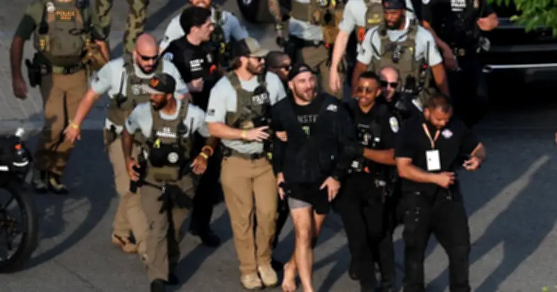 UFC Champion Sean Strickland Escorted from White House Event by Secret Service