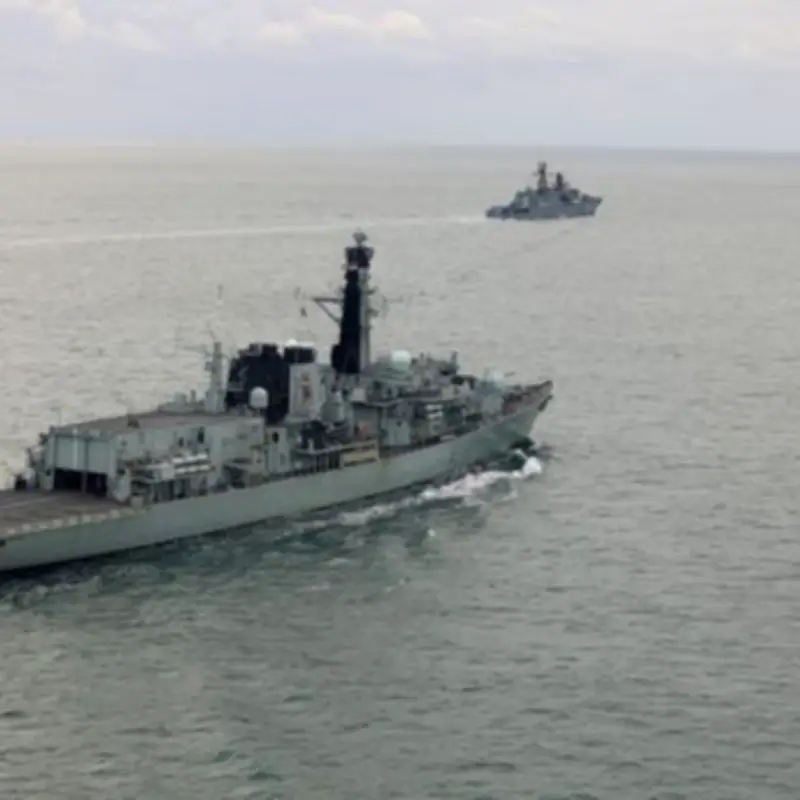 UK Forces Board Russian Shadow Fleet Vessel in English Channel, Starmer Says
