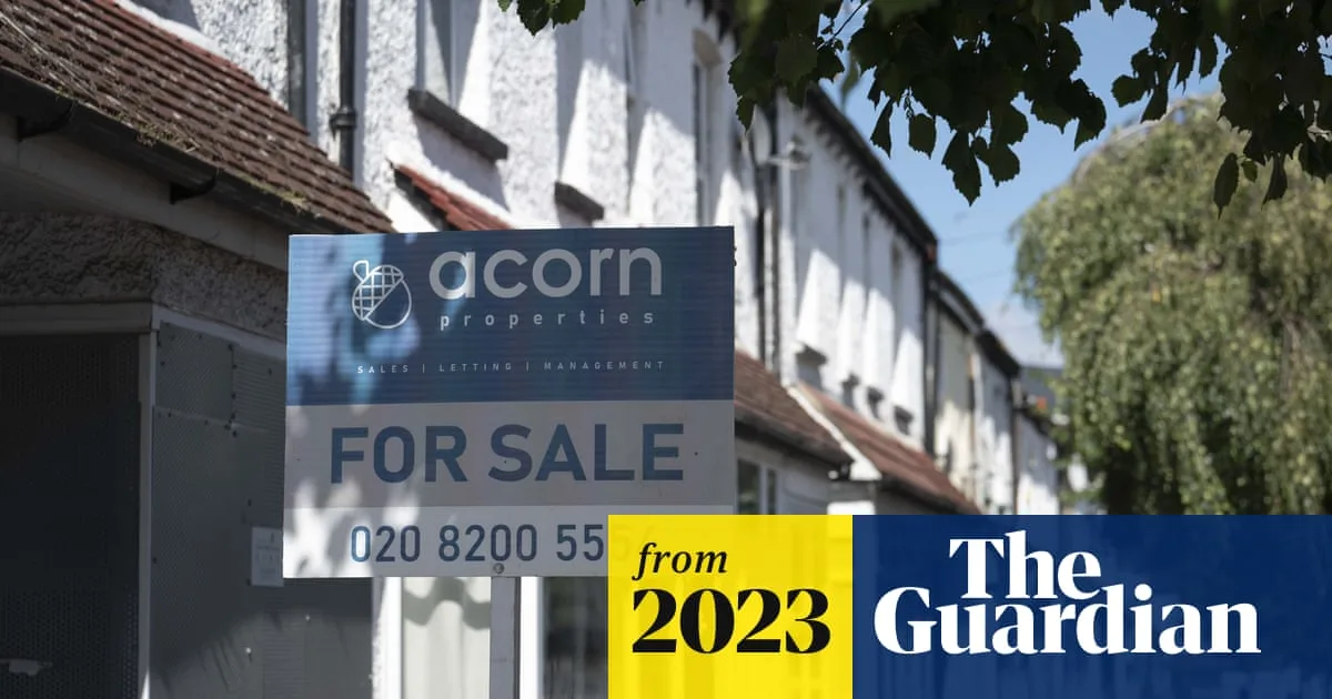 UK House Prices See Sharpest Annual Drop Since 2011