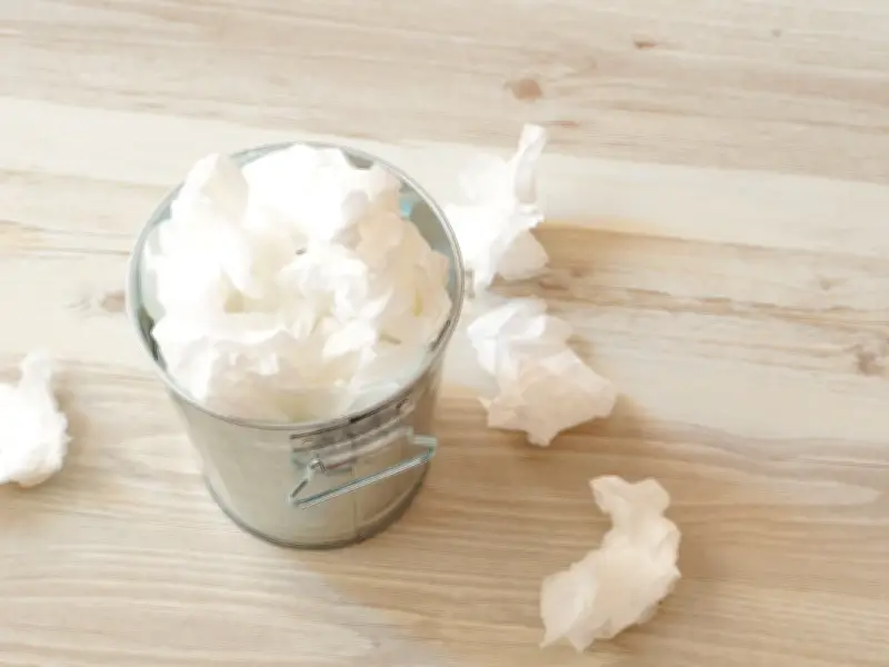 UK Households Warned: Dispose of Tissues Correctly or Risk Bin Rejection