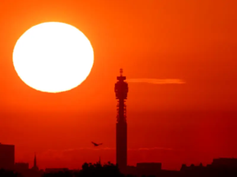 UK June Temperature Records Set to Fall as Heatwave Brings 40C