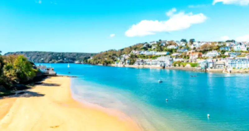 UK Seaside Town Salcombe Rivals French Riviera with Azure Waters