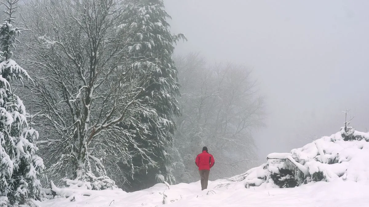UK braces for 12-hour Arctic blast with snow falling at 5cm per hour