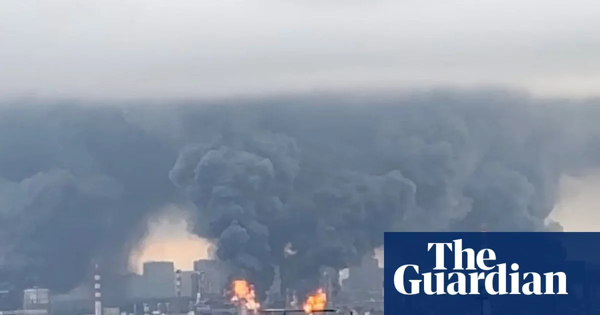 Ukraine Hits Moscow Oil Refinery in Largest Drone Attack on Capital