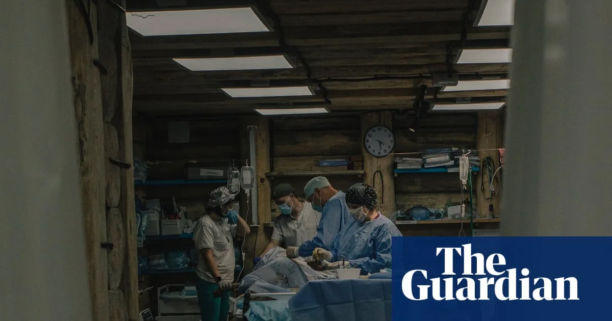 Ukraine's Secret Underground Hospital Treats Drone Injuries