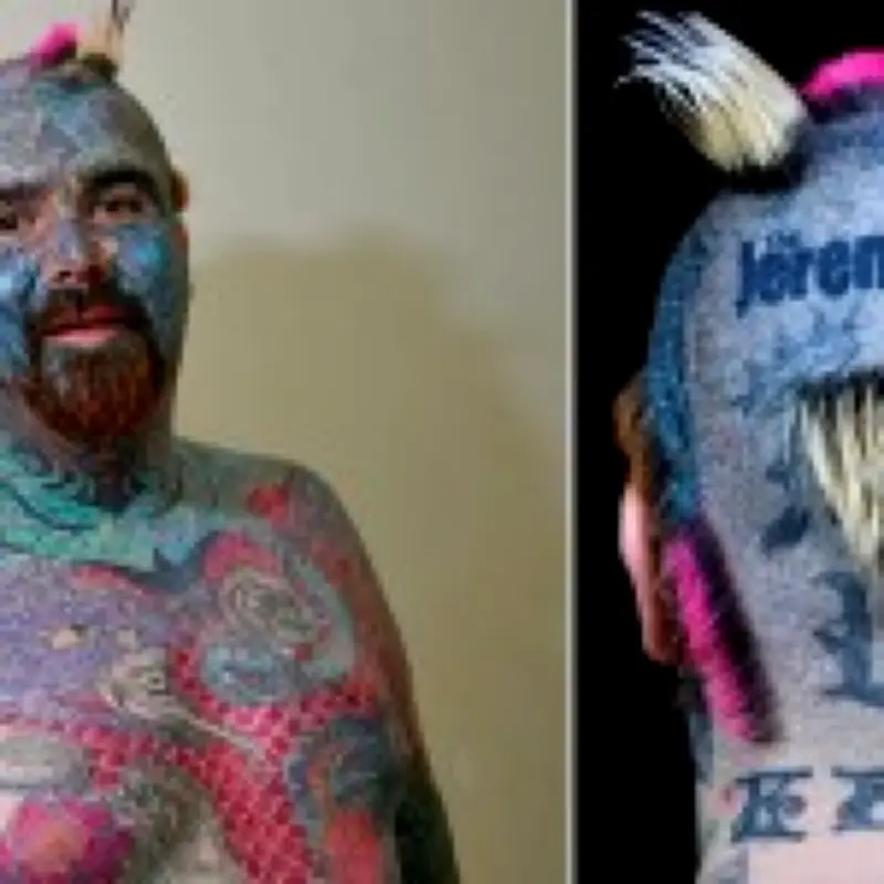 UK's Most Tattooed Man Bodyart Reveals He Is 'Petrified' of Needles