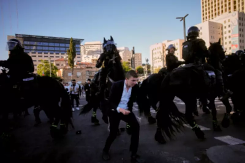 Ultra-Orthodox Israelis Protest Military Draft, Block Roads and Trains