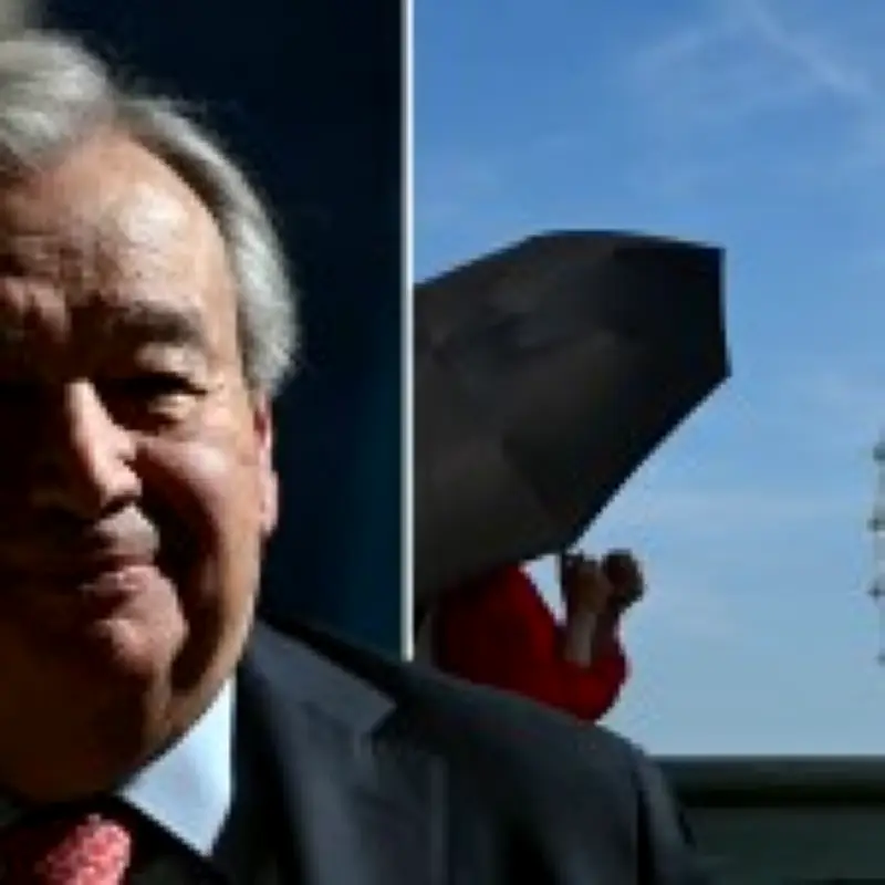 UN chief warns London is ‘cooking’ amid unprecedented heatwave