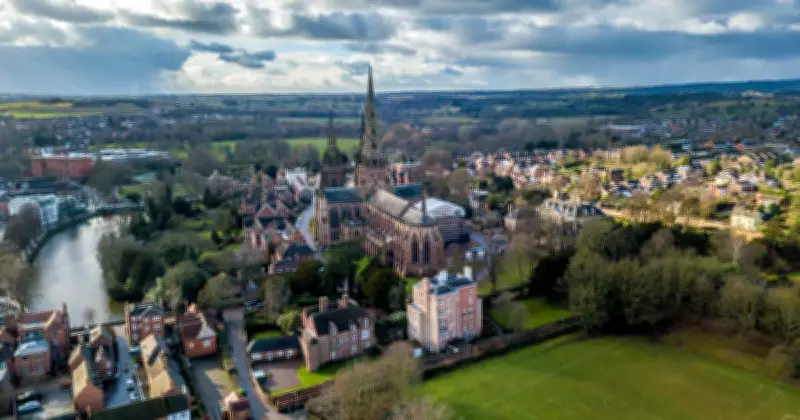 Underrated UK City Lichfield: 150 Independent Shops, Cathedral, and Park