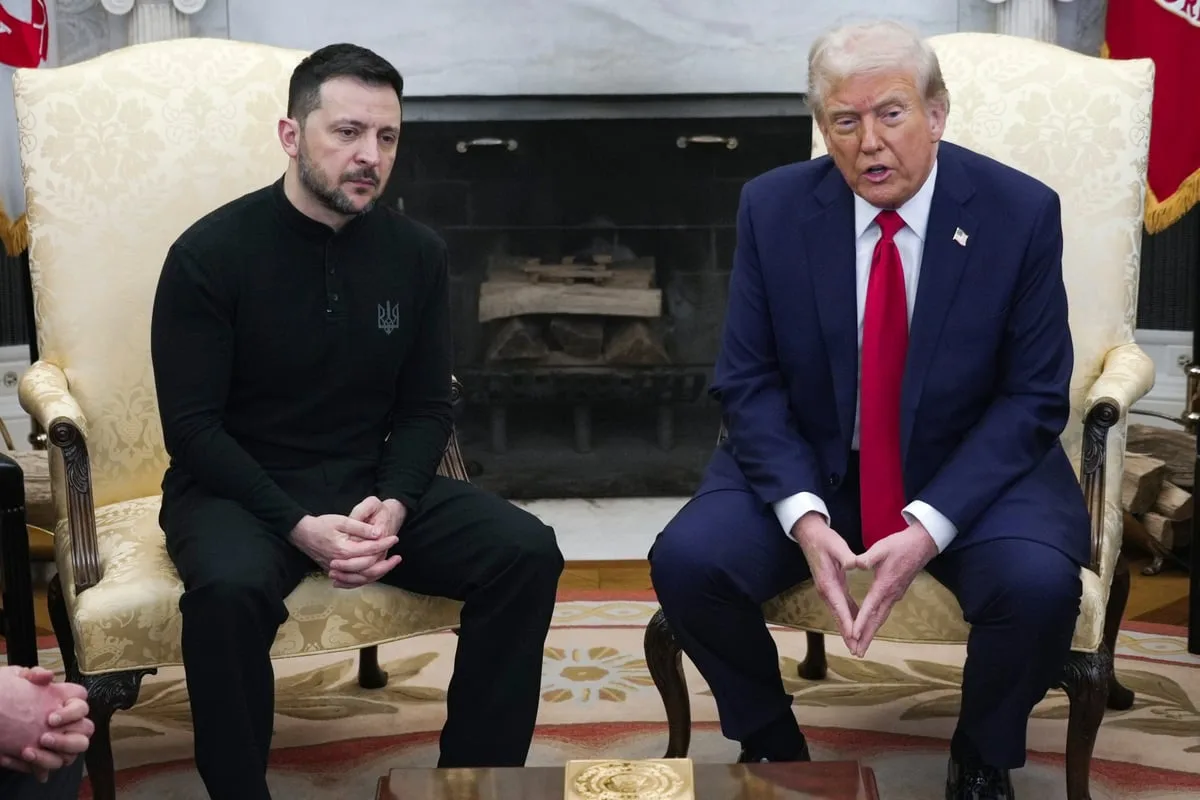 European Leaders Rally Behind Ukraine After Trump Clash