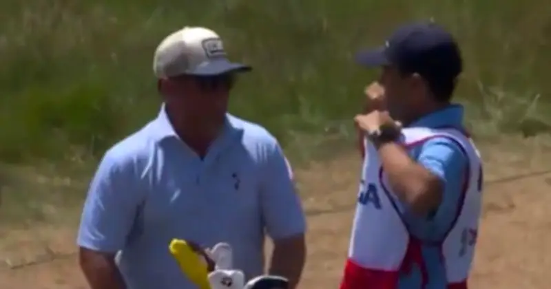 US Open Teen Miles Russell Has Dad Caddie Final Hole on Father's Day