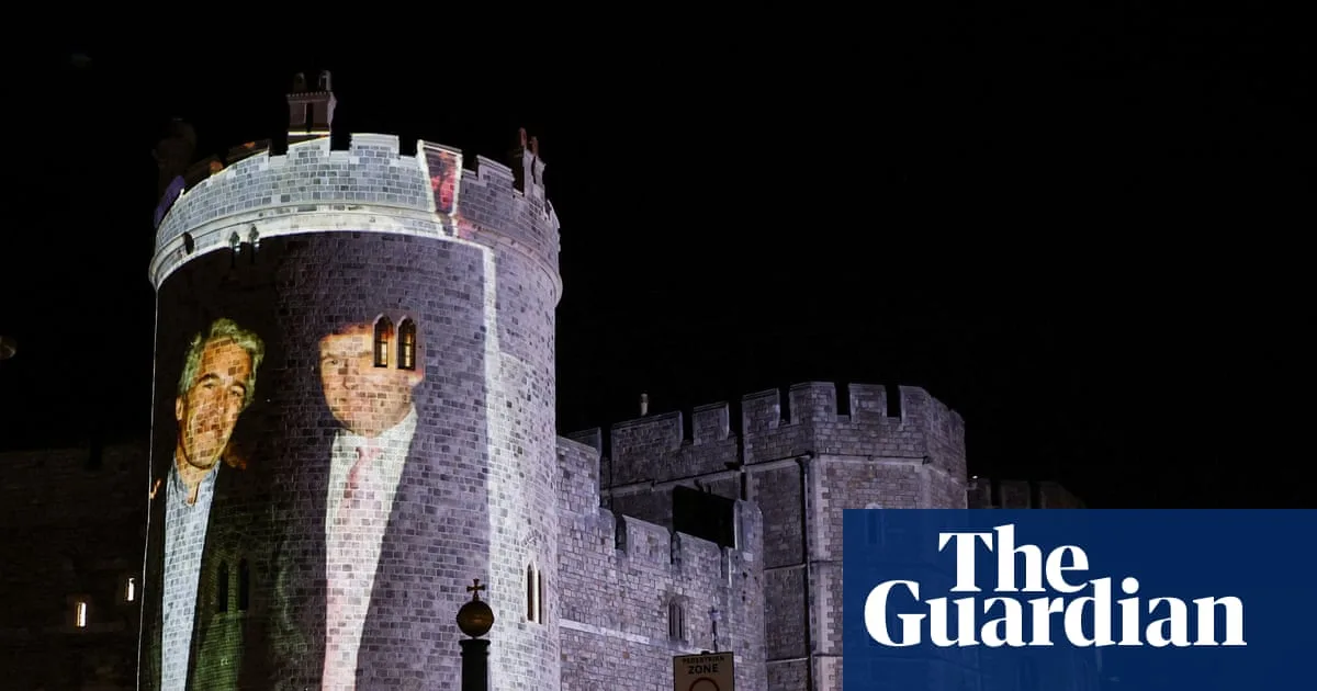 Police Drop Case Against Men Over Trump-Epstein Projection at Windsor Castle