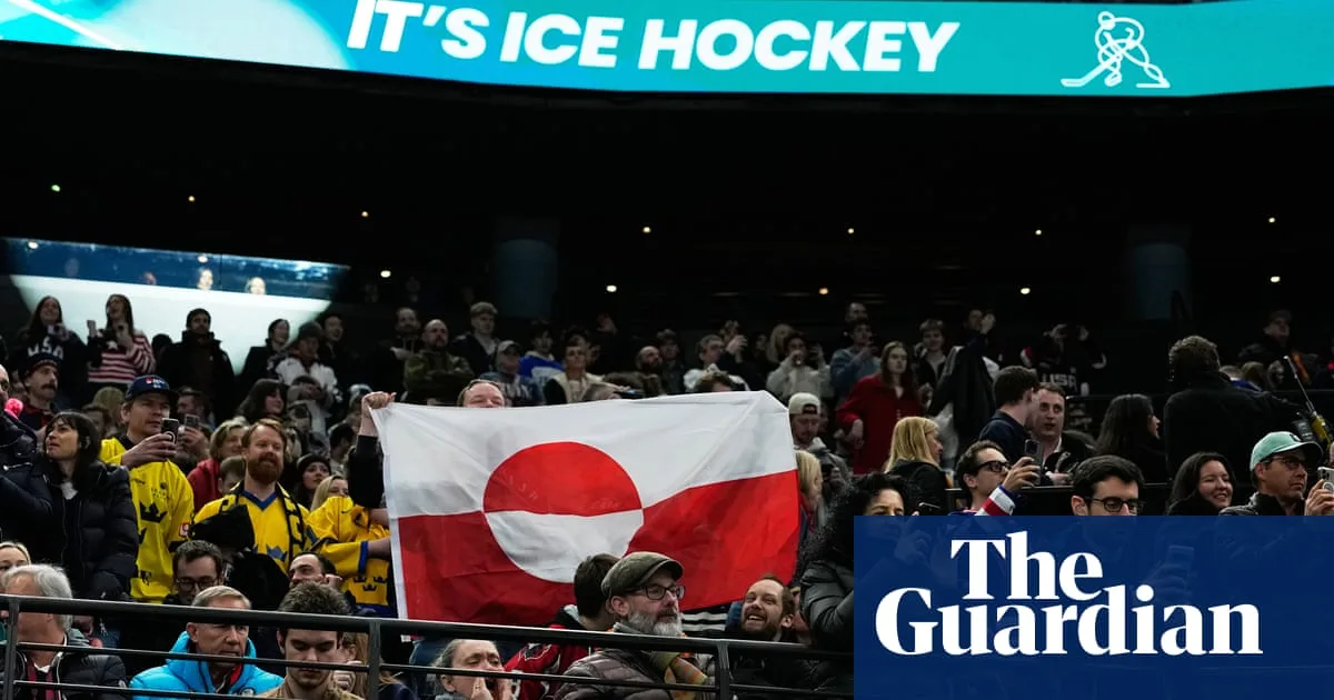 Greenland Flag Raised at US-Denmark Olympic Hockey Match Amid Political Tensions