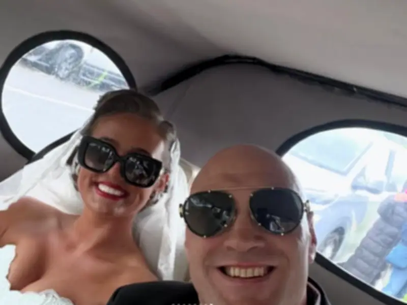 Venezuela Fury Reveals Emotional Reason for Sunglasses at Wedding