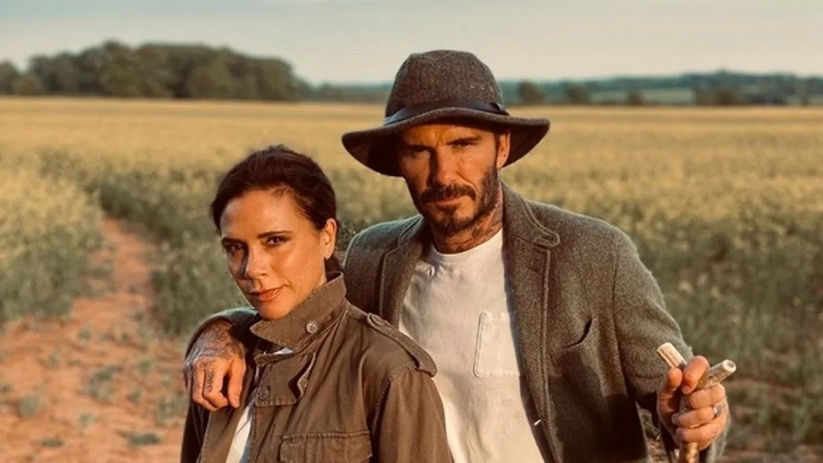 David Beckham Films Victoria's Bottom, She's Not Amused