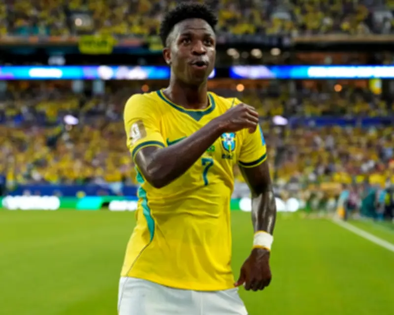 Vinícius Júnior leads Brazil's star cast in blockbuster show against Scotland