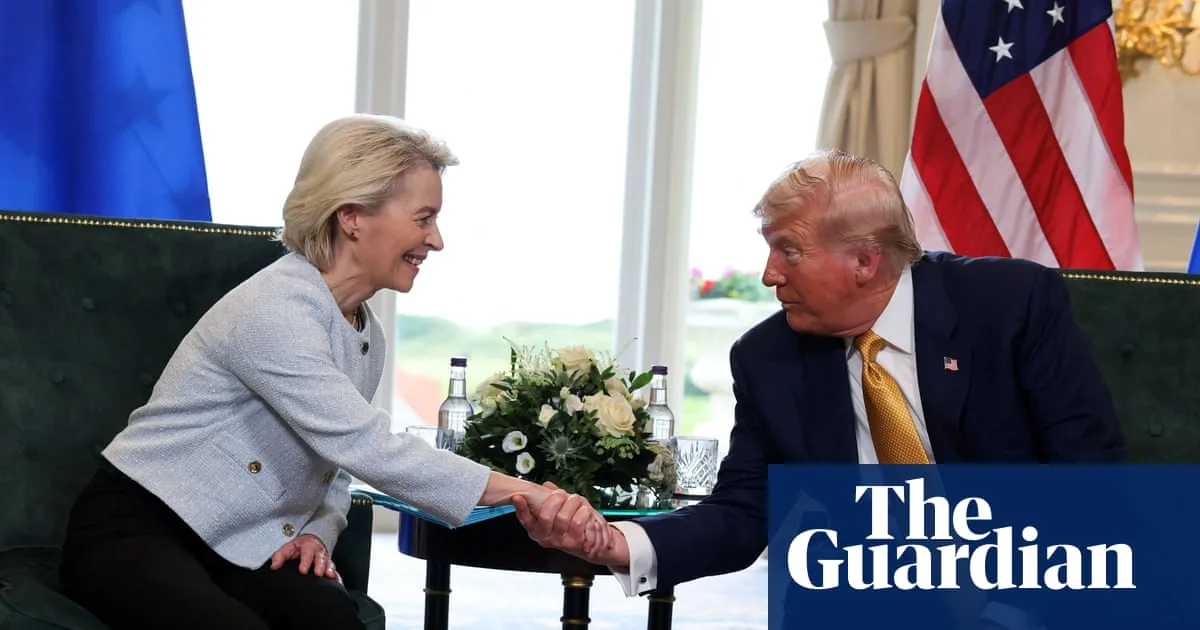 Trump and von der Leyen Announce US-EU Trade Deal in Scotland
