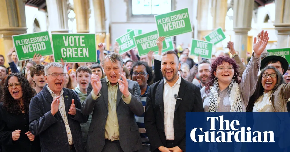 Welsh Greens Eye Kingmaker Role as Plaid Cymru Poised to End Labour Dominance